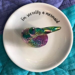 Holographic Mermaid Jewelry Holder